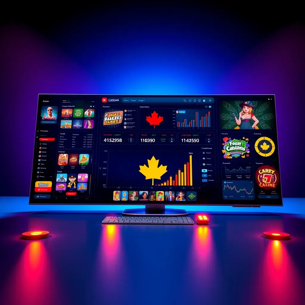 Canadian iGaming Market Opportunity Map showing provincial regulations and opportunity scores