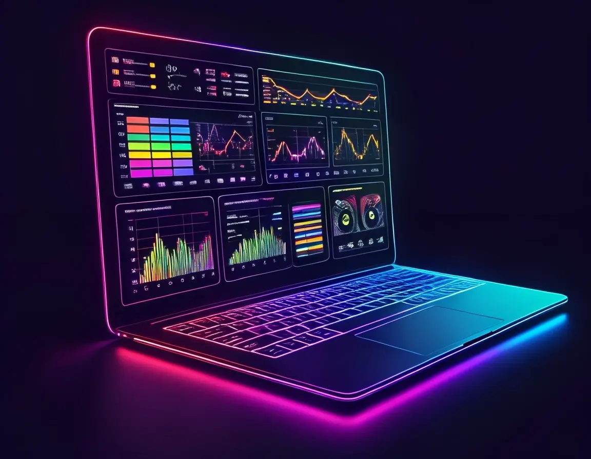 Betting platform dashboard showing live revenue growth and active players statistics
